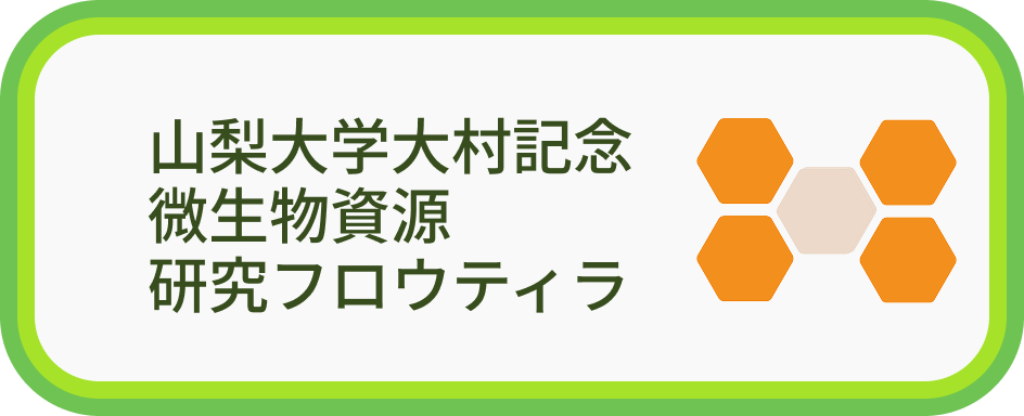 山梨大学大村記念微生物資源研究フロウティラ