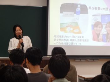 「夢らんたん」を飛ばすプロジェクトについて語る先輩